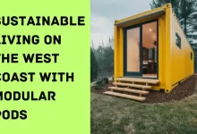 sustainable living in modular pods
