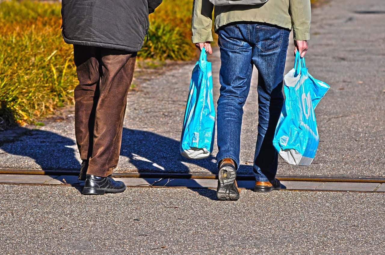 plastic grocery bags
