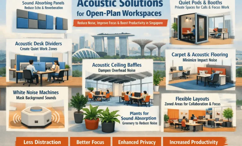 Acoustic design strategies for open-plan offices in Singapore