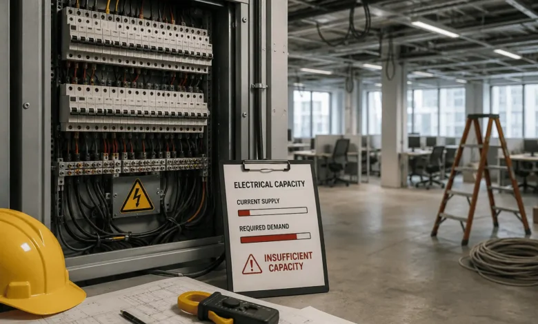 commercial office electrical capacity check