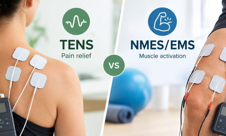 TENS vs. NMES/EMS